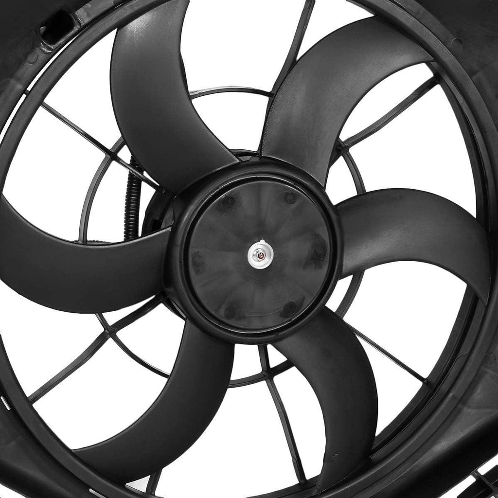 OEM-RF-0018 Factory Style Radiator Cooling Fan Assembly Cooling Efficiency Improved Direct Replacement [Compatible with 10-12 Genesis Coupe 2. 0T]