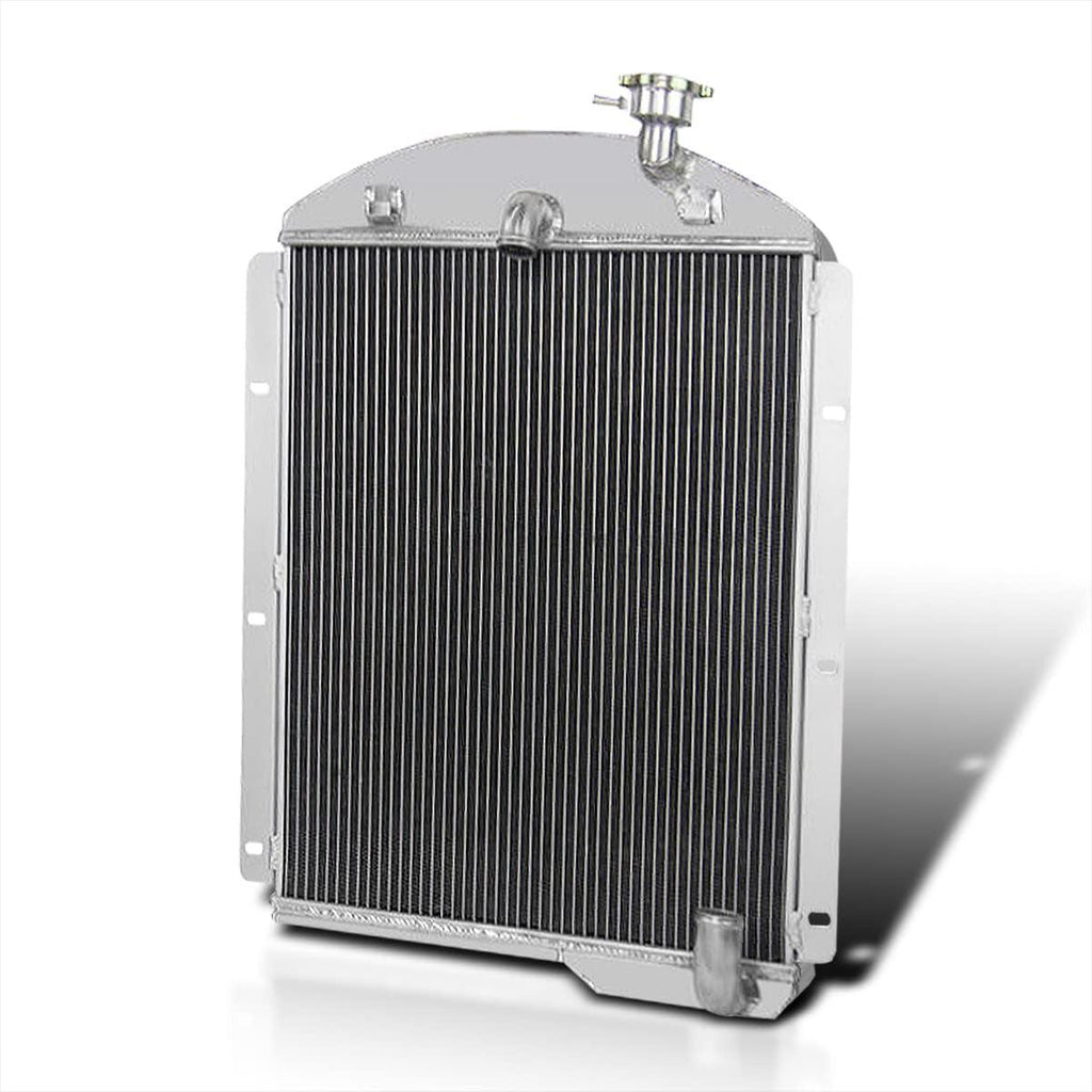 3-Row Aluminum Performance Cooling Radiator Compatible with Chevy Truck L6 1941-1946