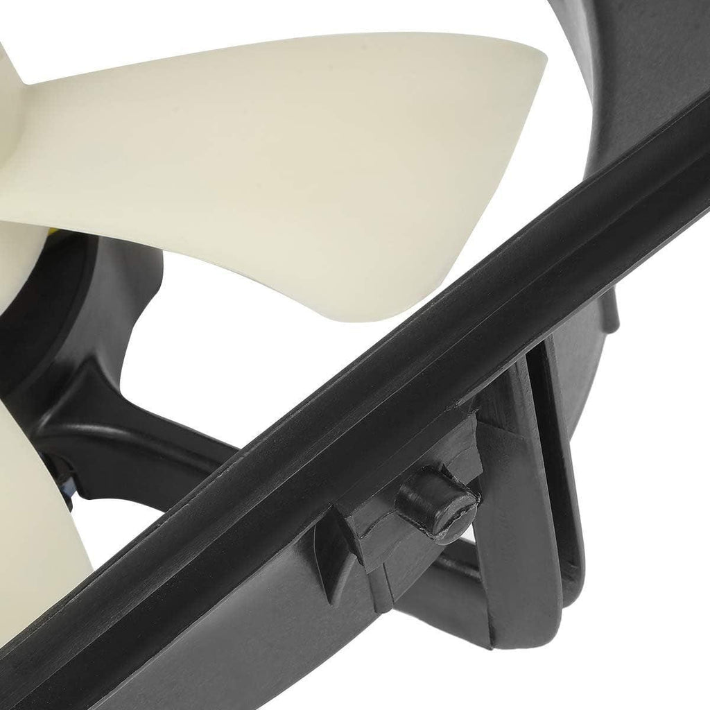 OEM-RF-0216 Factory Style Radiator Cooling Fan Assembly Cooling Efficiency Improved Direct Replacement [Compatible with 1999-2003 Protege]