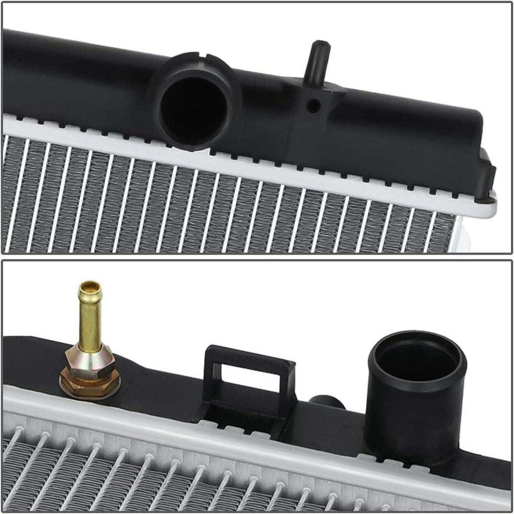 OEM-RA-13038 OE Style 1-Row Aluminum Cooling Radiator Compatible with 07-09 Nissan 350Z AT