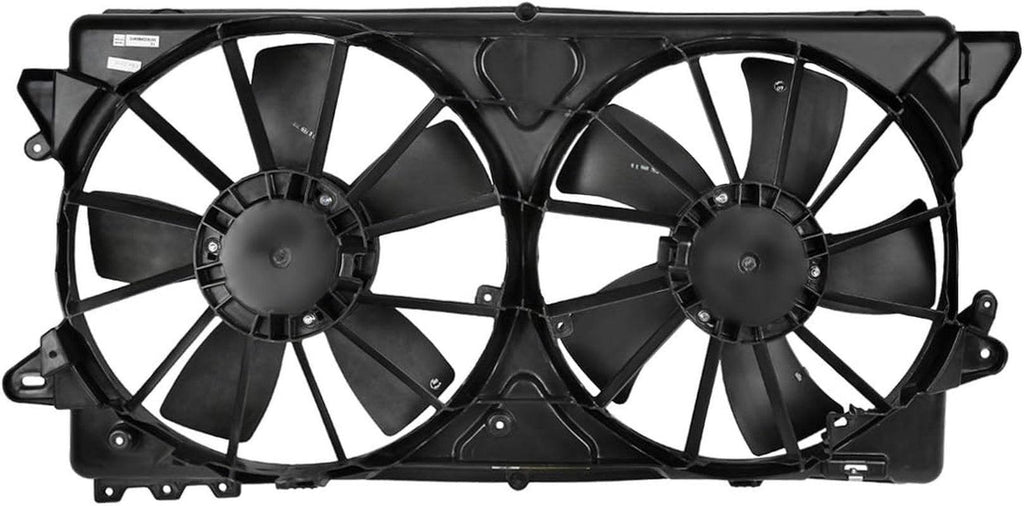 OEM-RF-0124 Factory Style Radiator Cooling Fan Assembly Cooling Efficiency Improved Direct Replacement [Compatible with 10-17 Expedition 3. 5L 5. 4L / 09-14 F150 / 09-17 Navigator]
