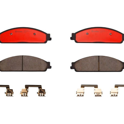 Front Disc Brake Pad Set for Taurus, Taurus X, Sable+More (P24120N)