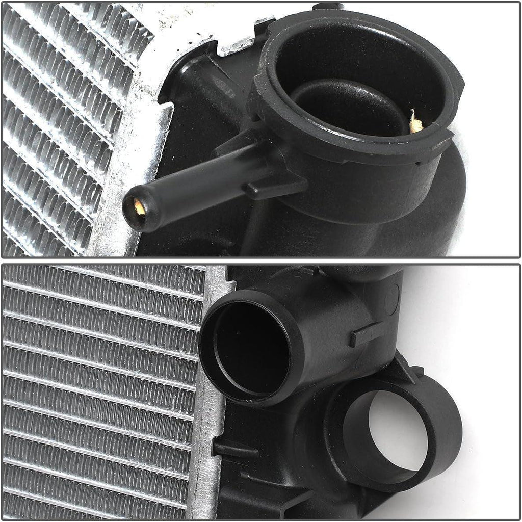 OEM-RA-2802 OE Style Direct Fit Aluminum Cooling Radiator Compatible with 05-15 Tacoma, 25-5/8" W X 21-3/16" H X 1" D, 1-3/8" Inlet, 1-3/8" Outlet