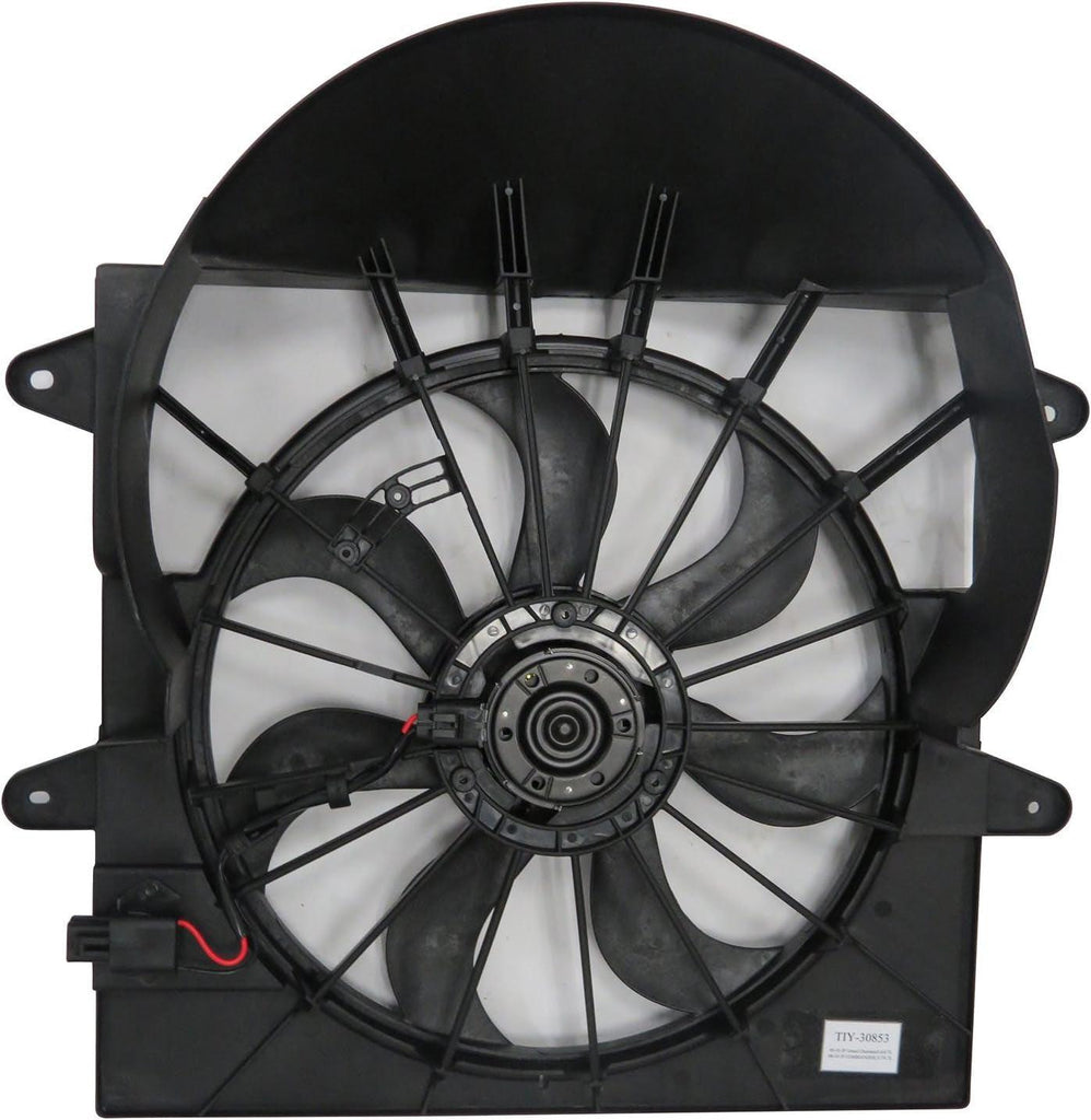 623360 Compatible with JEEP Replacement Cooling Fan Assembly , Black