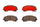 Brembo Front Disc Brake Pad Set for Q50, Q60, QX50, Rogue (P56106N)