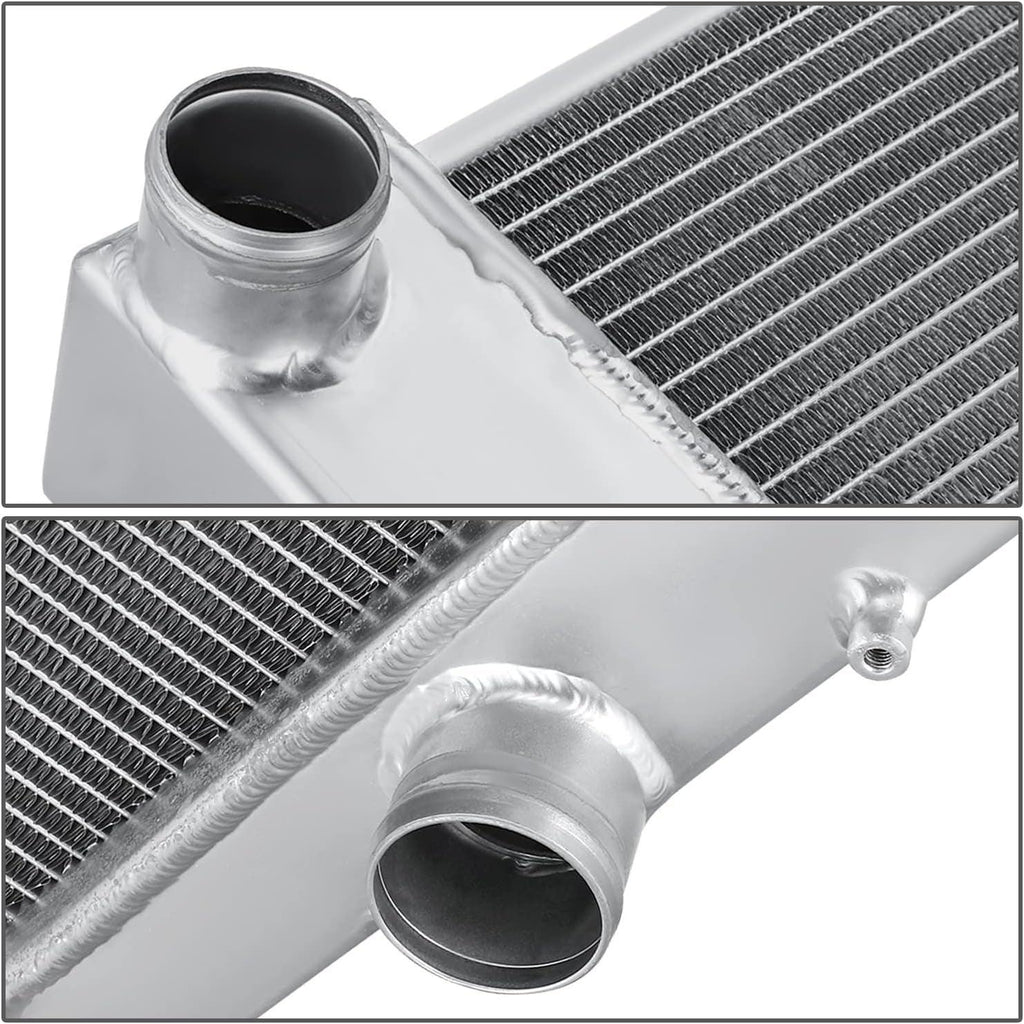 RA-DRDIES94-4 4Row Full Aluminum Performance Radiator Compatible with 94-02 Ram 2500 3500 5.9L Turbo Diesel