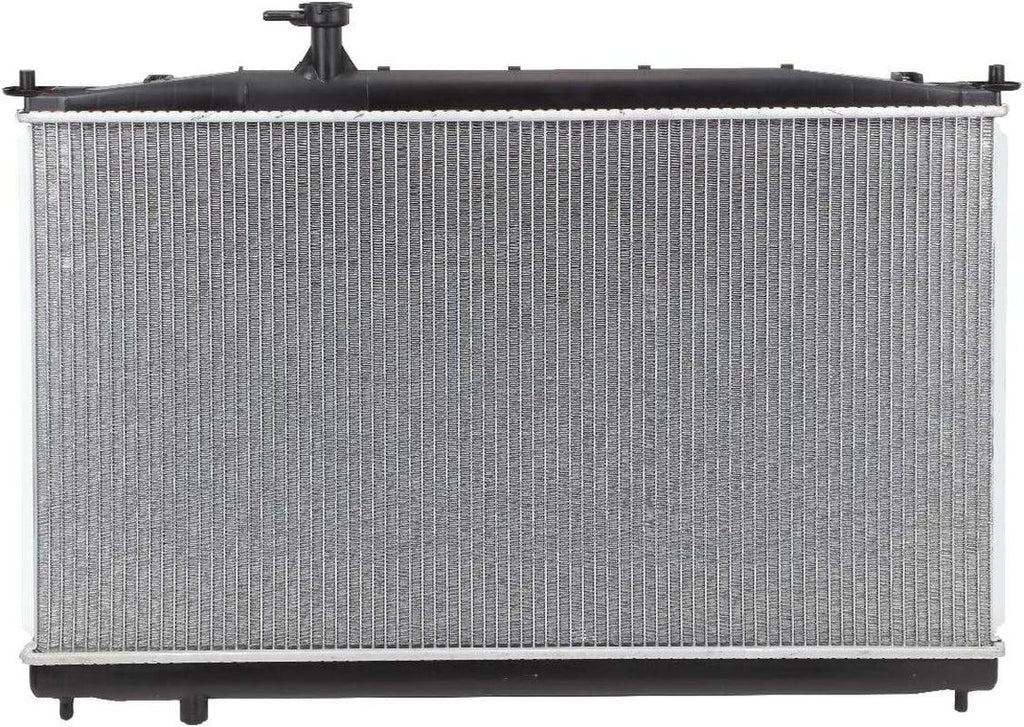 OEM-RA-2897 Factory Style Aluminum Core Cooling Radiator Replacement Compatible with 2007-2009 Santa Fe AT, 30-5/8" W X 17-1/8" H X 1" D