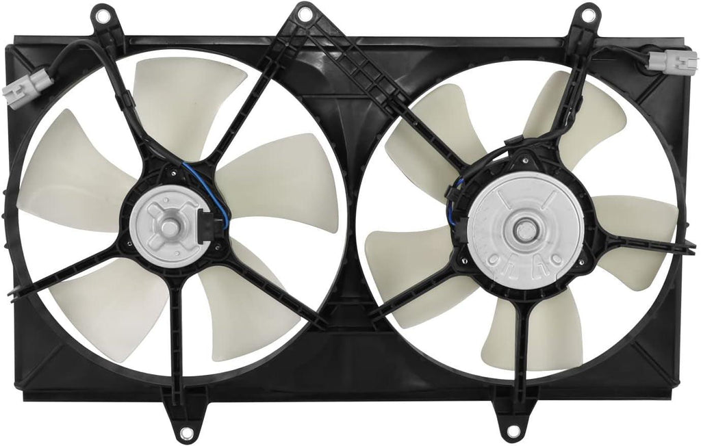 OEM-RF-0980 Factory Style Radiator Cooling Fan Assembly Compatible with 1998-2001 Prizm / 1998-2002 Corolla