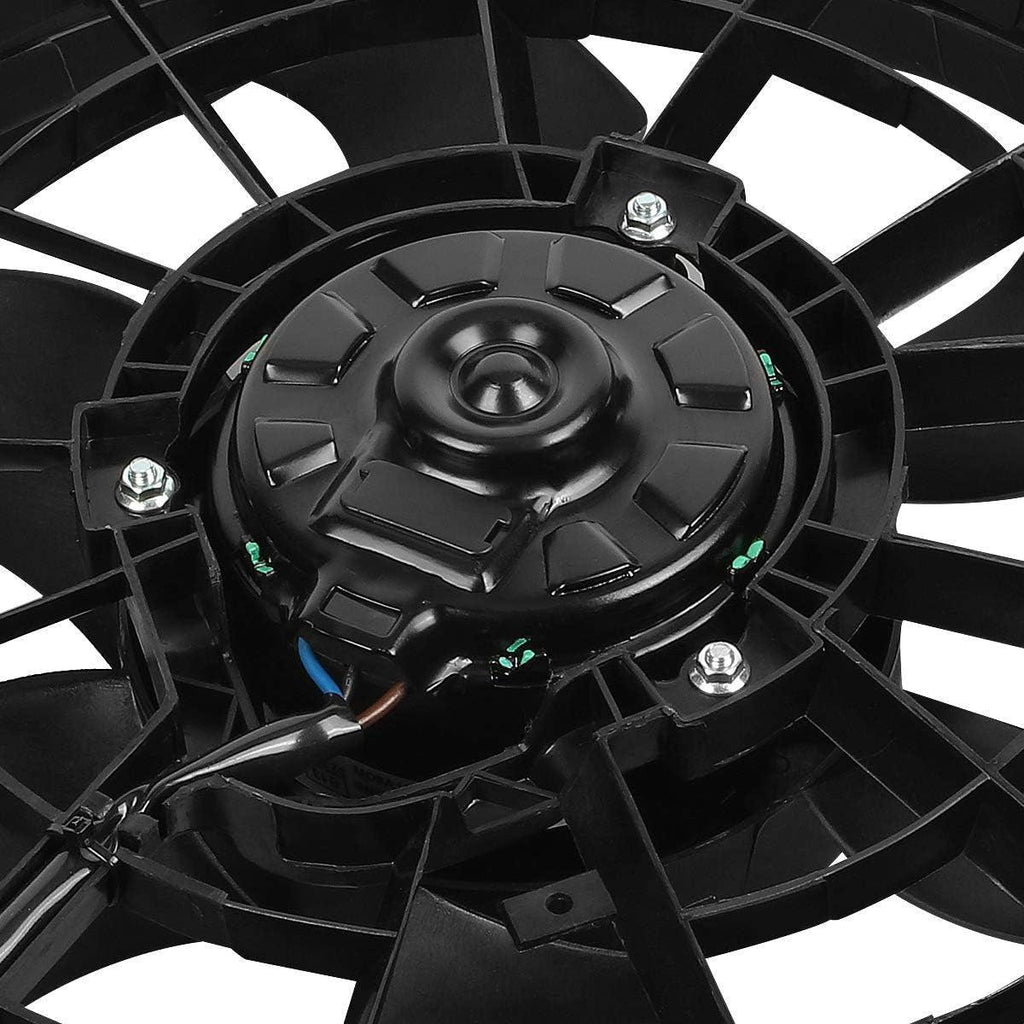 OEM-RF-0058 Factory Style Radiator Cooling Fan Cooling Efficiency Improved Direct Replacement [Compatible with 96-99 BMW 318I / 96-99 318Is / 96-99 318Ti / 96-98 Z3] Black