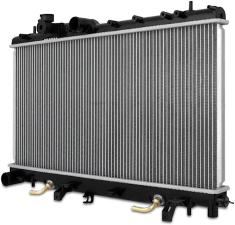 R2464 Plastic End-Tank Radiator Compatible with Subaru Impreza 2002-2007