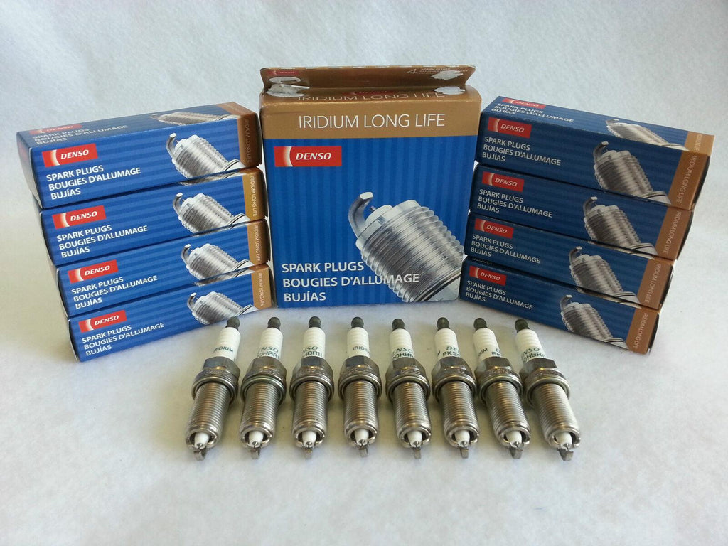 DENSO FK20HBR11 IRIDIUM POWER LONG-LIFE SPARK PLUGS 8-PC LEXUS LS GS V8