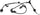 Dorman 695-329 Rear Passenger Side ABS Harness Connector Compatible with Select Toyota Models