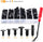 GOOACC 146PCS Nylon Bumper Shield Retainer & Double End Xmas Tree Retainers Clips Universal Auto Body Shield Retainer Fastener Clip Assortment- Bonus Fastener Remover