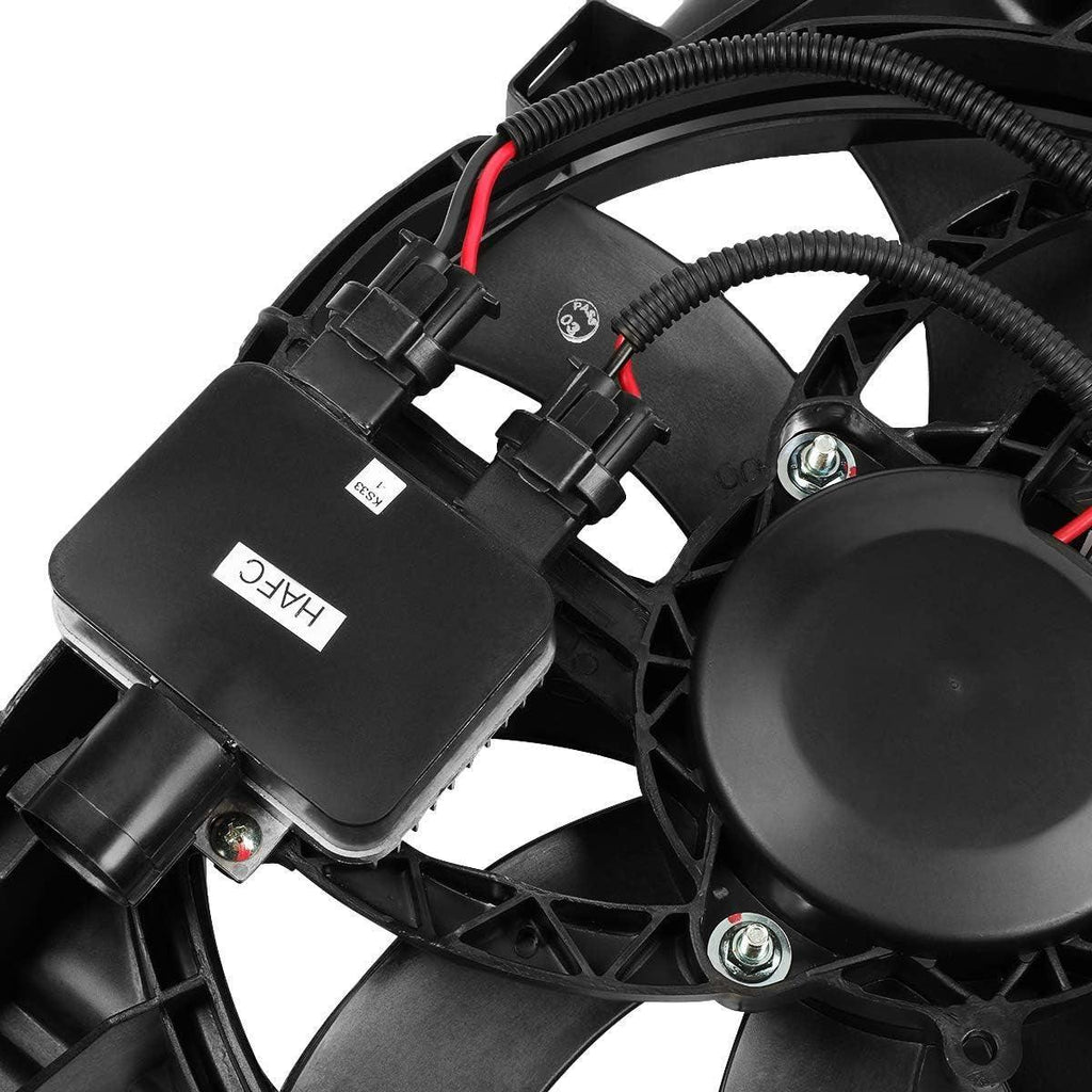 OEM-RF-0104 Factory Style Radiator Cooling Fan Assembly Cooling Efficiency Improved Direct Replacement [Compatible with 2007-2009 Edge / 2007-2009 MKX]