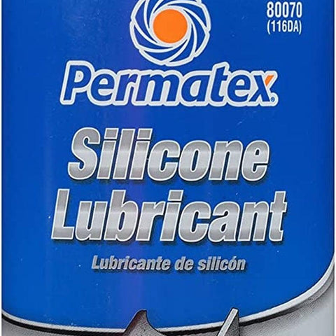 Permatex 80070 Silicone Spray Lubricant, 10.25 Oz. Net Aerosol Can