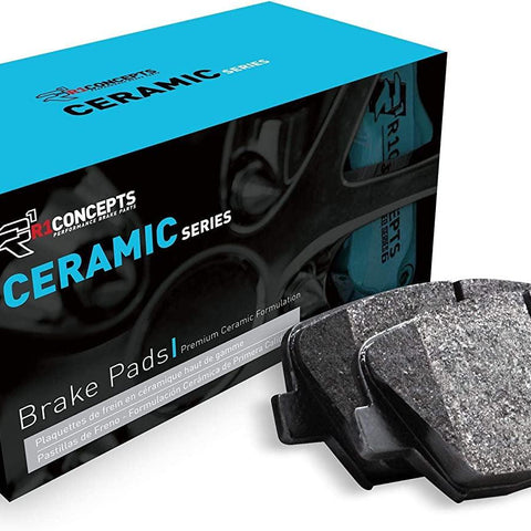 R1 Concepts Ceramic Brake Pads and Hardware Kit 2310-1210-01 Front