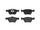 Brembo Front Disc Brake Pad Set for E350, E320 (P50075)