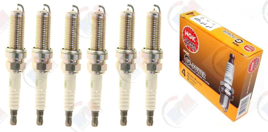 NGK "PLATINUM" Spark Plugs (Set of 6) for 2004-2009 Nissan Quest 3.5L V6
