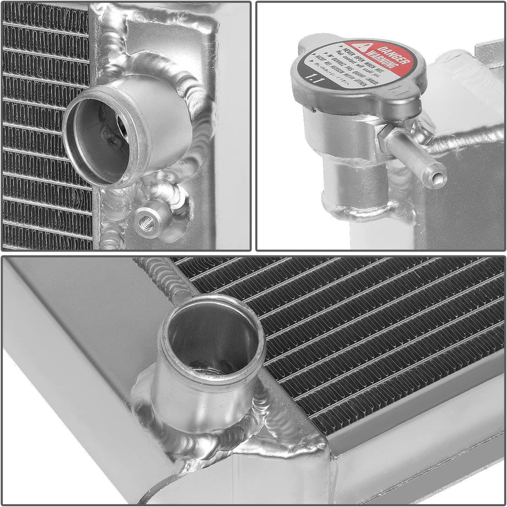 RA-300ZXT-2 2-Row Full Aluminum Radiator Compatible with 90-96 Nissan 300ZX Turbo