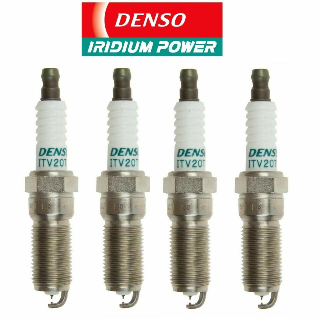 Denso Iridium TT Spark Plugs ITV20TT/4719 Set of 4 for MAZDASPEED 3 6 CX-7 Turbo