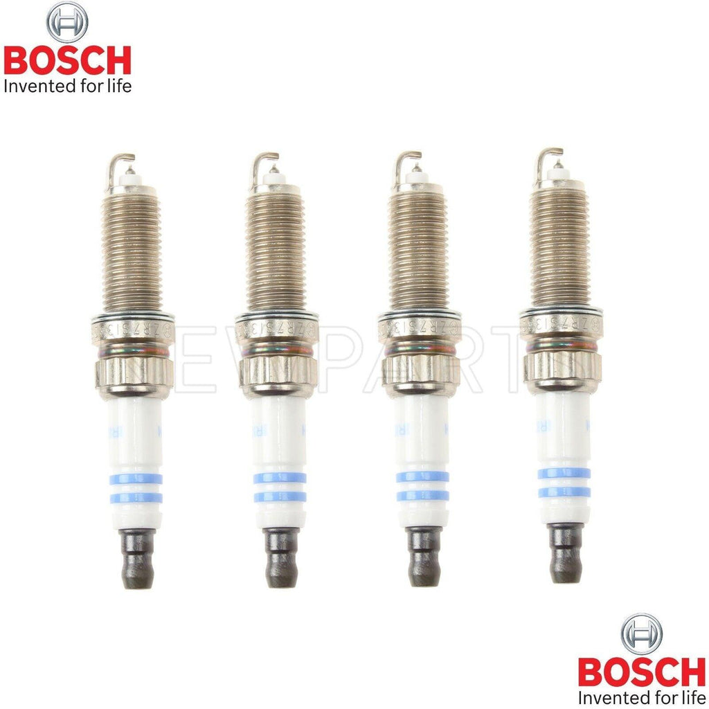 Set of 4 Spark Plugs Bosch ZR7SI332S for Mini Cooper 2007-2011 1.6 Pre-Gapped