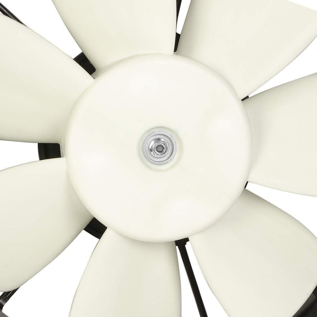 OEM-RF-0209 Factory Style Radiator Cooling Fan Assembly Cooling Efficiency Improved Direct Replacement [Compatible with 2001-2003 Rodeo / 2001-2003 Rodeo Sport 2.2L]