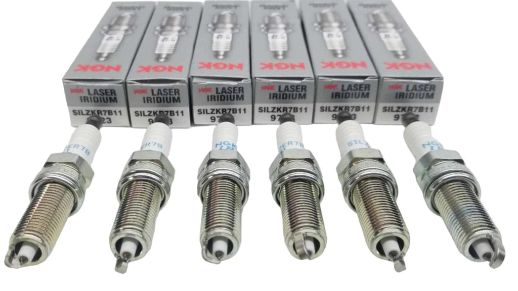 NGK LASER IRIDIUM Iridium Spark Plugs ILZKR7B11S 5787 Set of 6