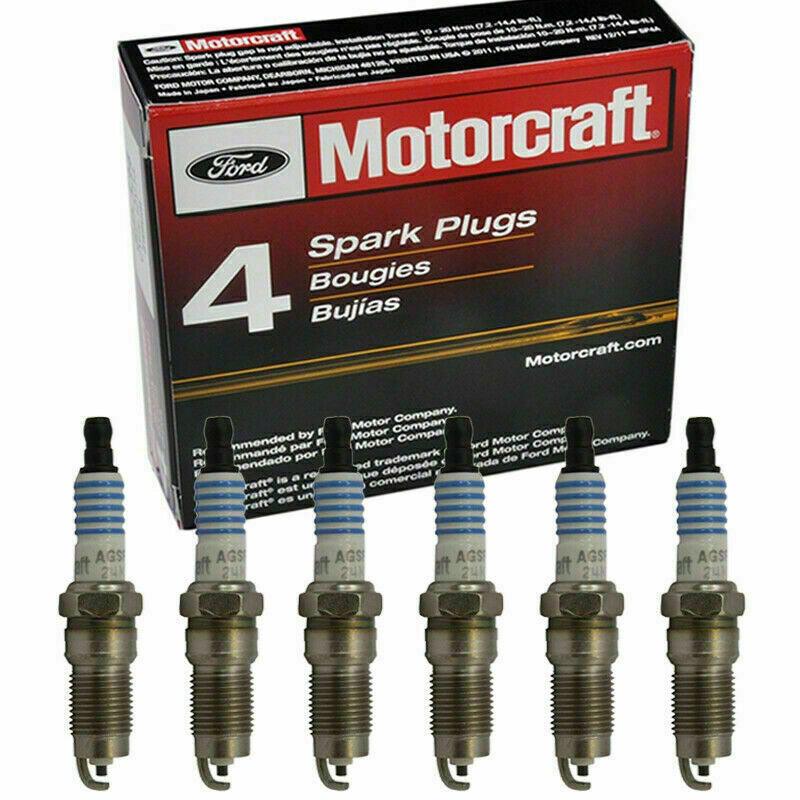 6 MOTORCRAFT Spark Plugs SP412X AGSF24N OEM for FORD Ranger V6 4.0L 2001-2011