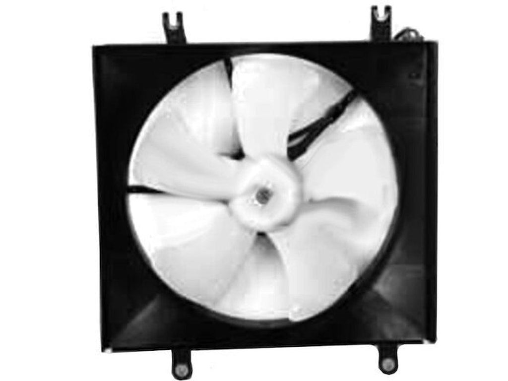 Left Auxiliary Fan Assembly - Compatible with 1994 - 1997 Honda Accord 2.2L 4-Cylinder 1995 1996