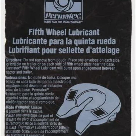 Permatex Fifth Wheel Lubrican - 5 2Oz Pouches5
