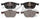 ADVICS AD1044 Disc Brake Pad Set