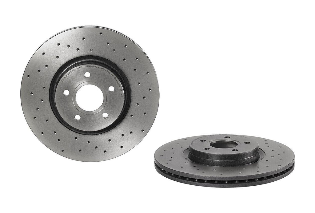 Brembo Front Disc Brake Rotor for S40, V50, C70 (09.A728.1X)