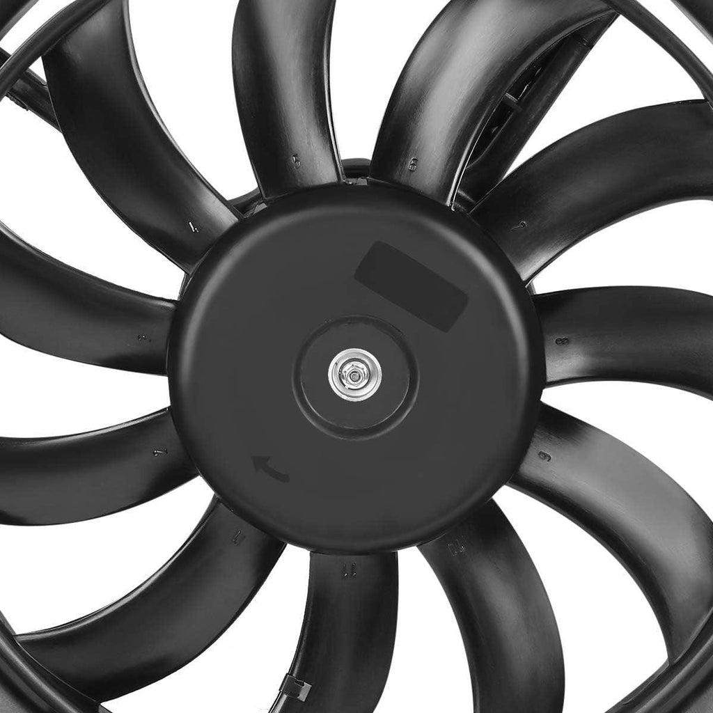 OEM-RF-0014 Radiator Cooling Fan Cooling Efficiency Improved Direct Replacement [Compatible with 99-05 Sonata / 01 XG300 / 02-05 XG350 / 01-06 Magentis/Optima]