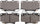 ADVICS AD0502 Disc Brake Pad Set