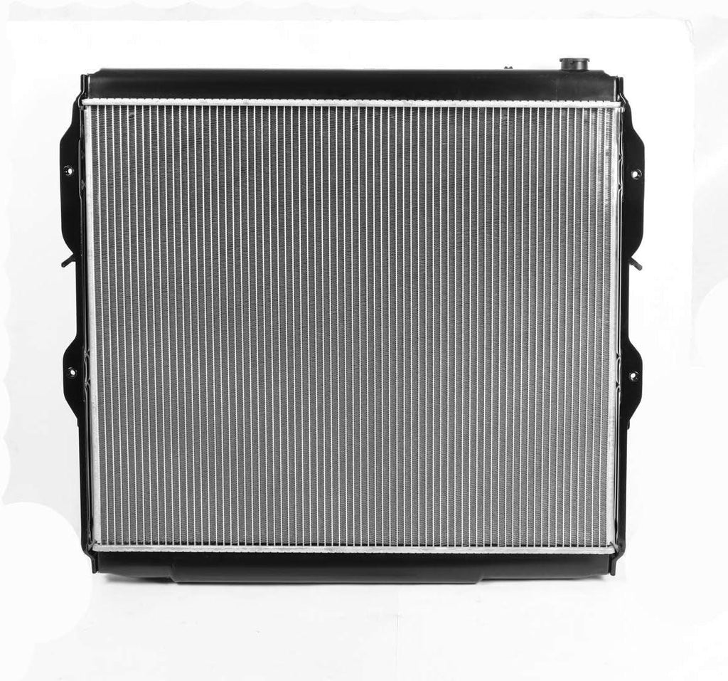 OEM-RA-2376 OE Style Aluminum Core Radiator DPI 2376 Compatible with 04-06 Tundra / 01-07 Sequoia, 27-3/8" W X 23-5/8" H X 1-7/16" D, 1-1/2" Inlet, 1-1/2" Outlet