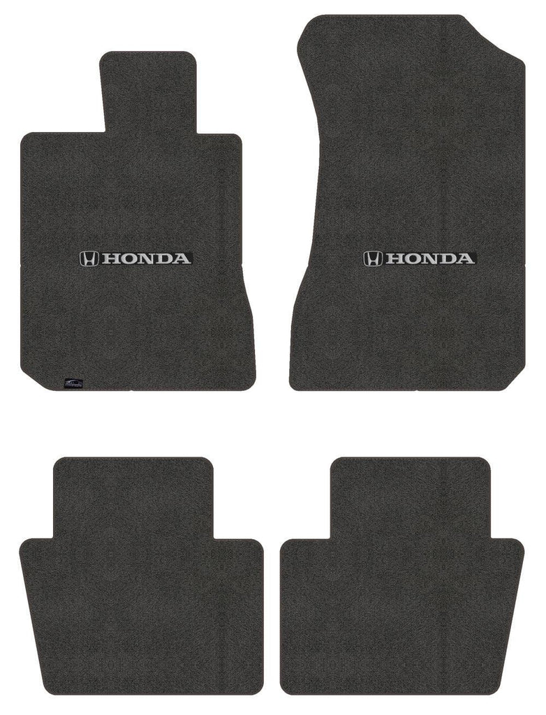 Lloyd Ultimat Front & Rear Mats for '00-02 Accord W/Silver & Black Honda H & Wor