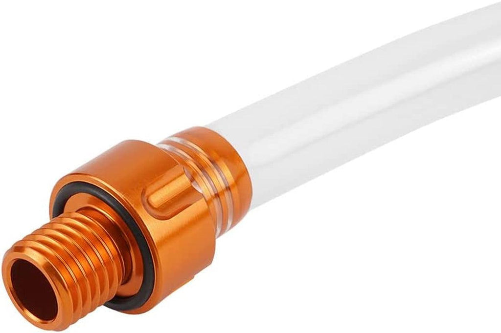 Orange Oil Change Drain Tool & Electric Radiator Cooling Fan Set 2 + 4 Stroke Compatible with KTM 250 350 450 Xcf,See Fitment