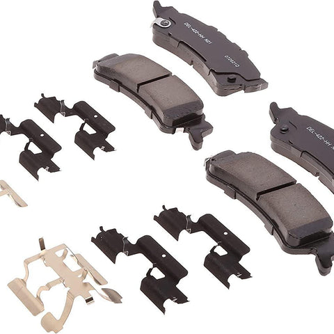 Gold 17D792CHF2 Ceramic Rear Disc Brake Pad Kit