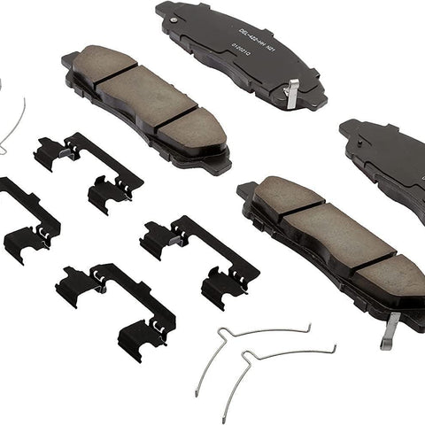 Gold 17D1896CHF1 Ceramic Front Disc Brake Pad Kit