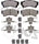 ADVICS AD1164 Disc Brake Pad Set