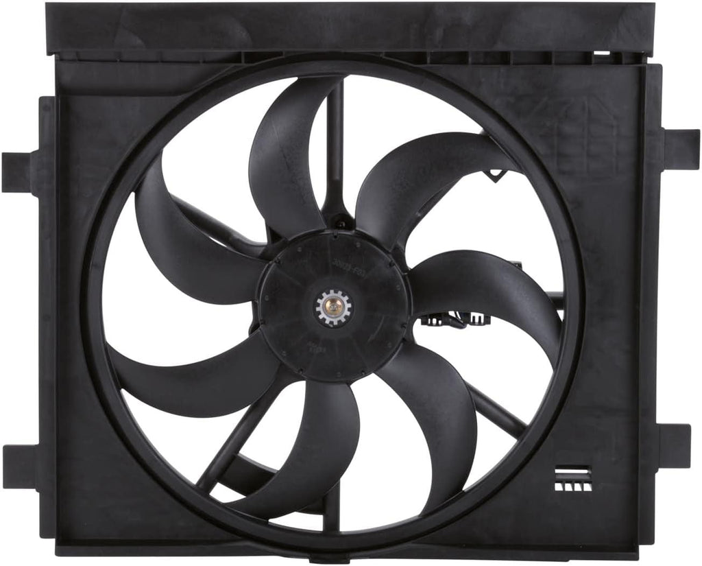 622880 Replacement Cooling Fan Assembly Compatible with Nissan Sentra , Black