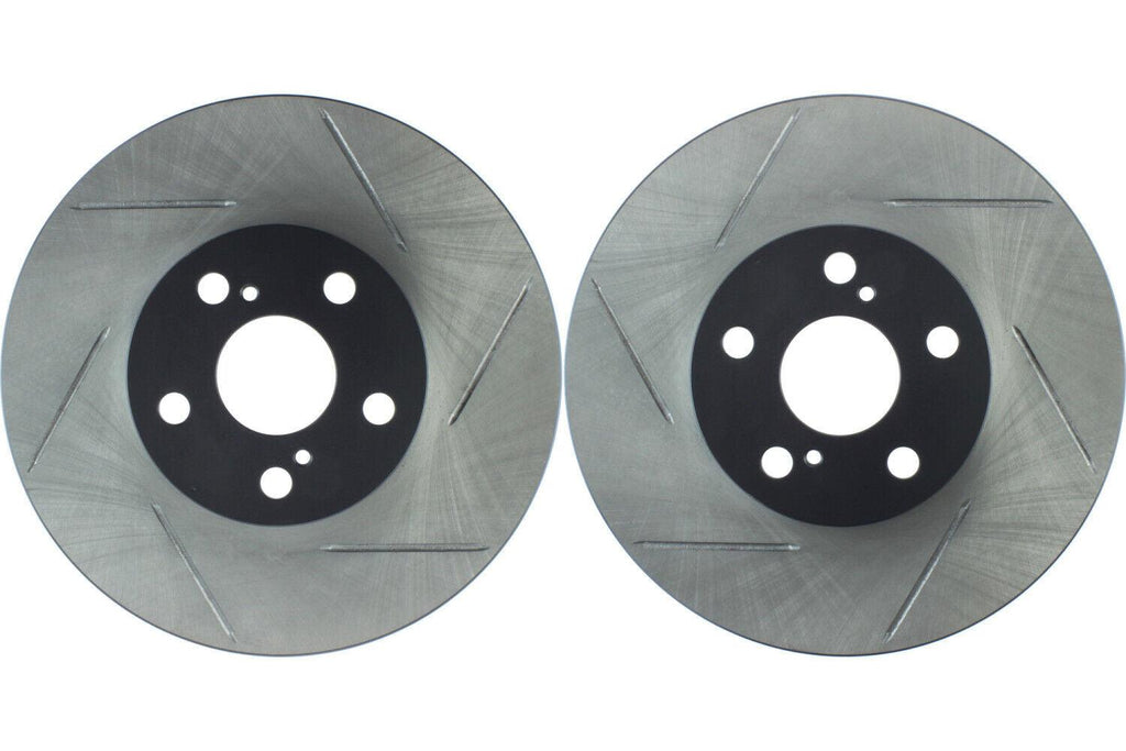 Front PAIR Stoptech Disc Brake Rotor for 2003-2008 Toyota Corolla (46365)