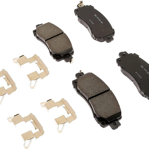 Gold 17D2045CHF1 Ceramic Front Disc Brake Pad Kit