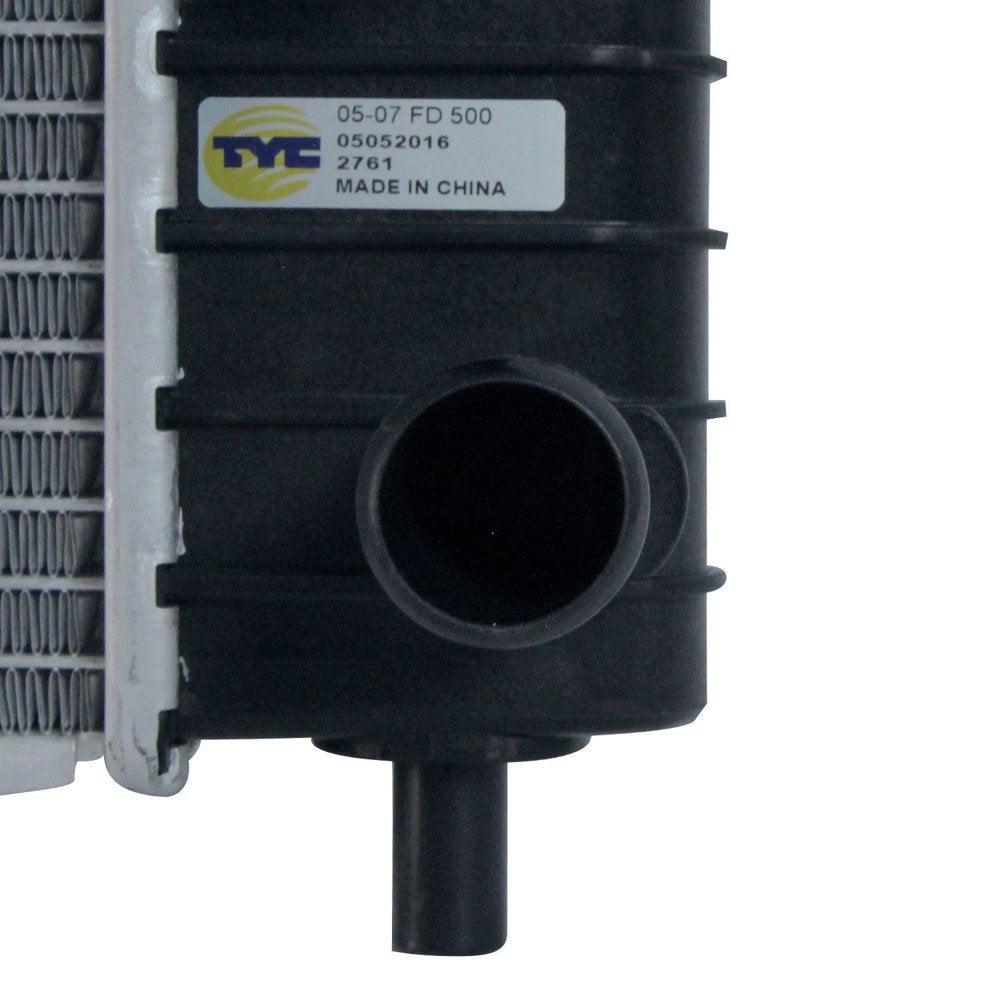 2761 Ford/Mercury 1-Row Plastic Aluminum Replacement Radiator Fits 2006 Ford Five Hundred
