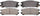 Advics AD0471: Disc Brake Pad Set