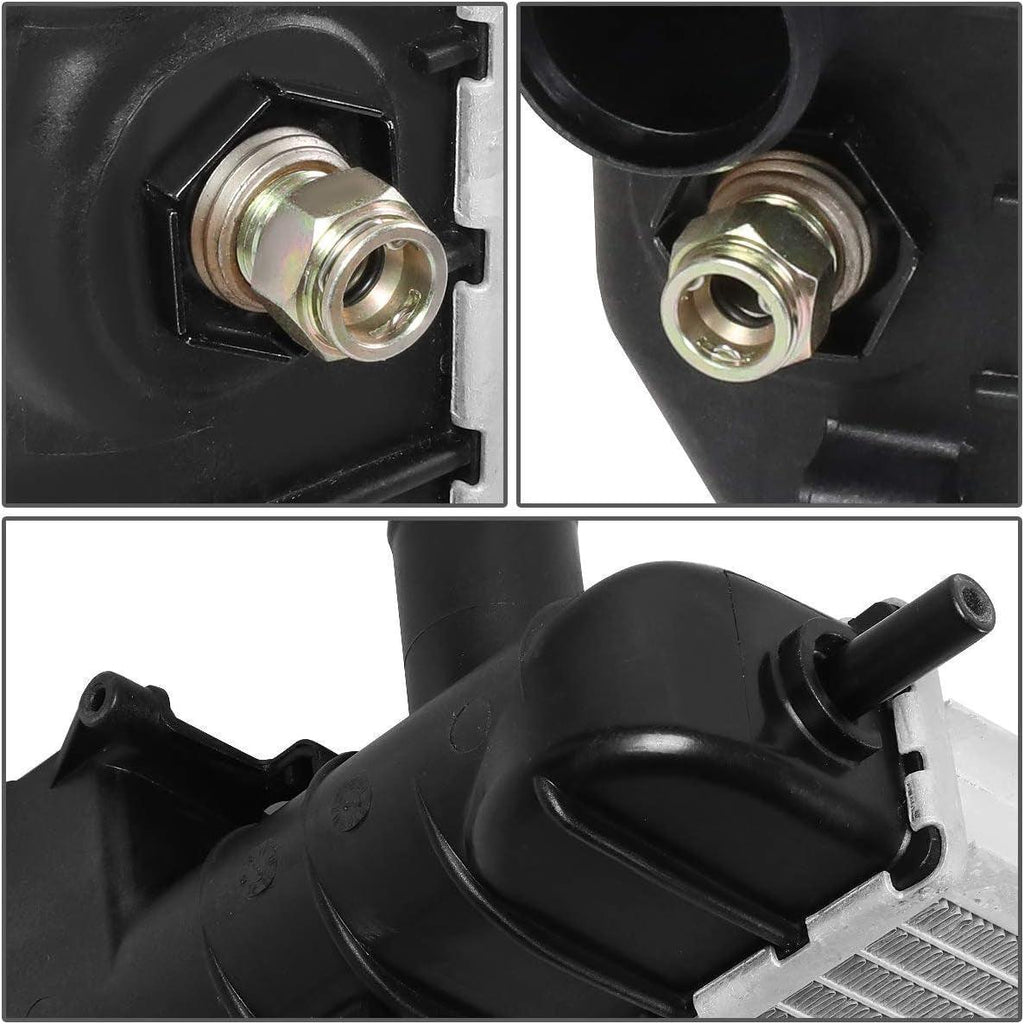 OEM-RA-2853 Factory Style Aluminum Cooling Radiator Compatible with 06-11 Cadillac Dts/Lucerne AT/MT, 30-1/2" W X 14-7/8" H X 1-1/4" D, 1-5/16" Inlet, 1-5/16" Outlet