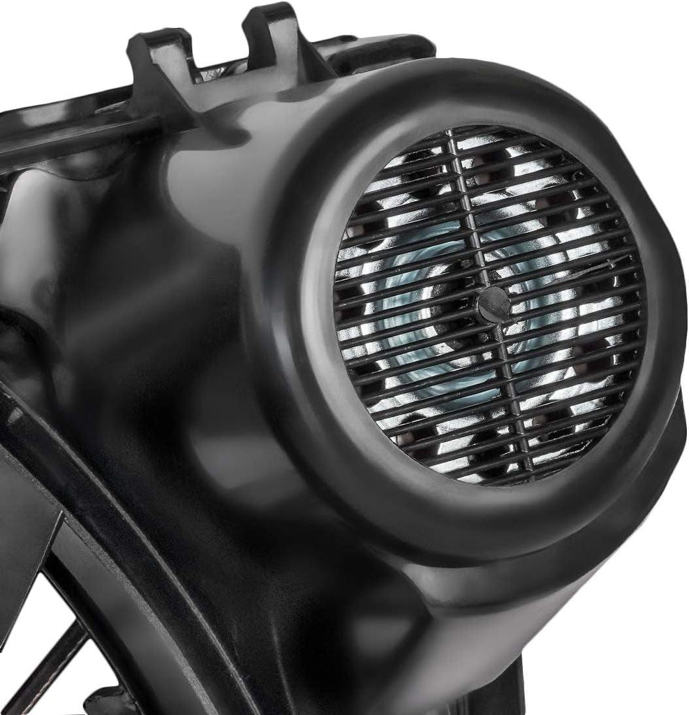 OEM-RF-0297 Factory Style Radiator Cooling Fan Assembly Direct Replacement [Compatible with 00-02 Mercedes-Benz S430 / 00-02 S500 / 00-01 Cl500 / 01 Cl55 AMG] Black