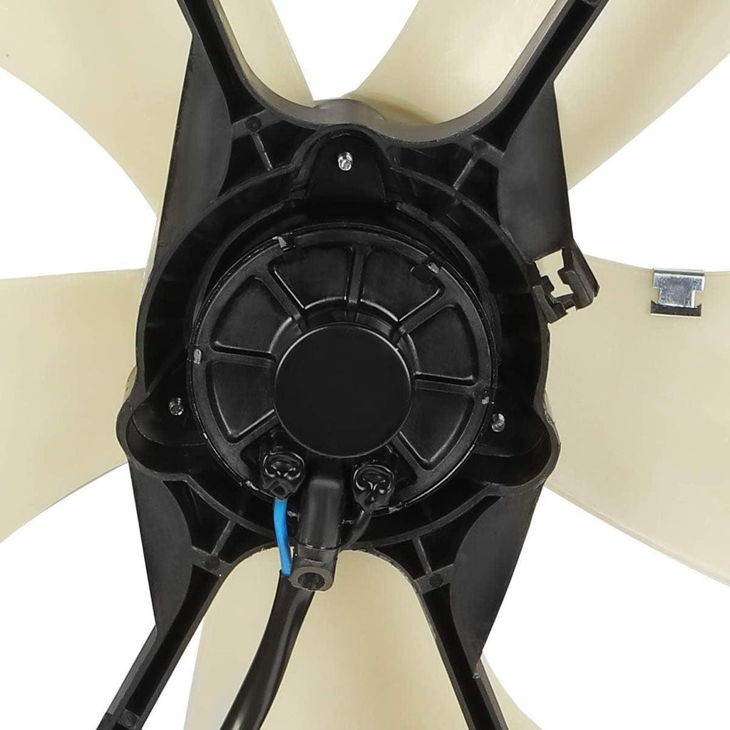 OEM-RF-0261 Factory Style Radiator Cooling Fan Assembly Cooling Efficiency Improved Direct Replacement [Compatible with 1992-1996 Camry 2.2L] Black