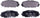 Pagid 355006861 Disc Brake Pad Set