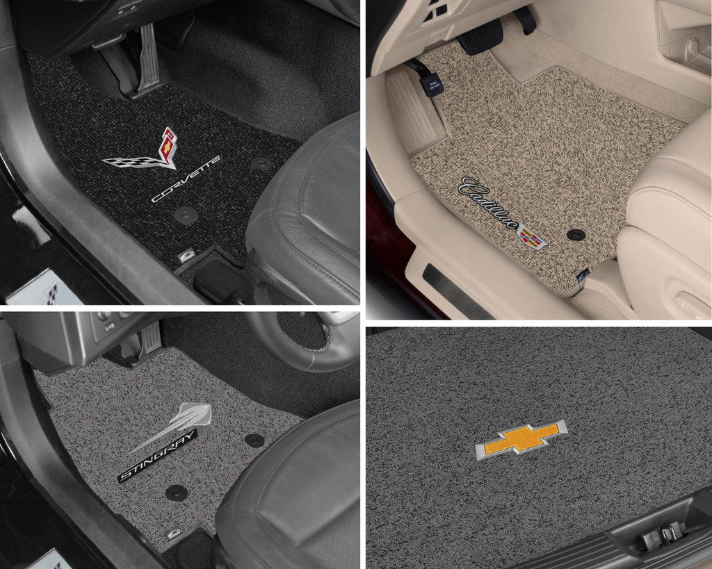 Lloyd Berber Front & Rear Mats for '90-94 Chevy Lumina W/Red Chevy Letters